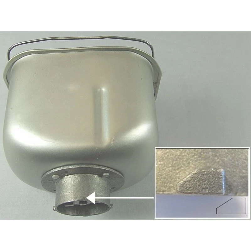 

Applicable To KENWOOD/Caiwood Bread Machine Accessories BM450 Bread Machine Mixing Container Rectangular Buckle Bread Bucket