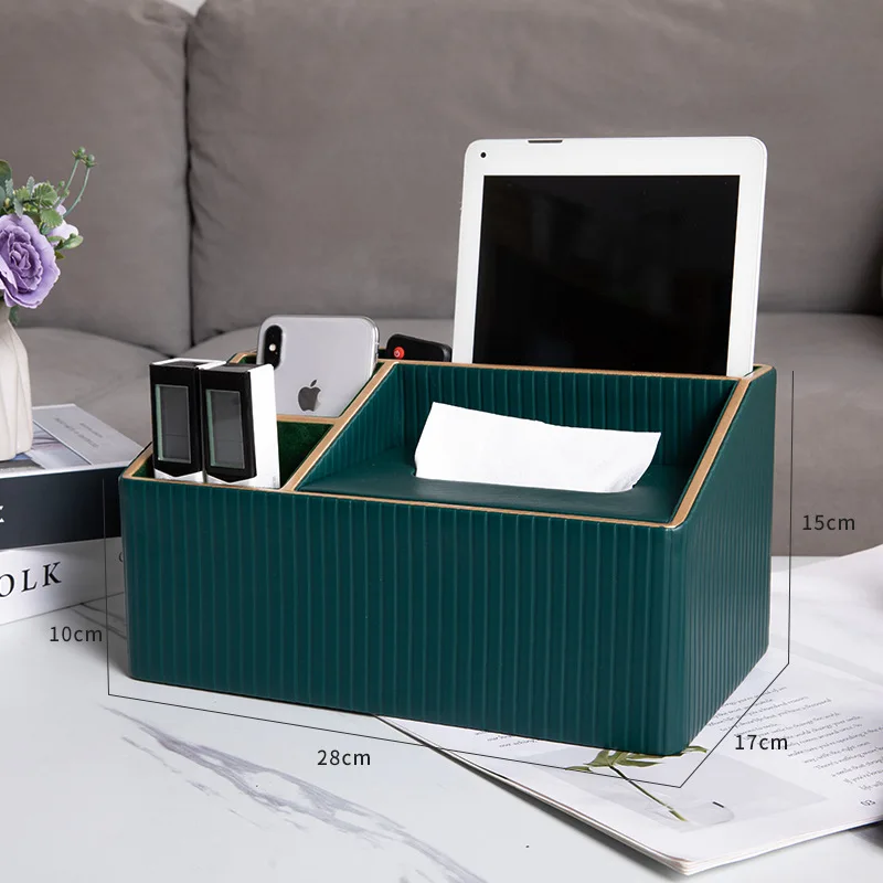 Hotel Guestroom Commercial Modern Tissue Box Organizer Waterproof Storage Case For Home Hotel Restaurant And Bar Decoration