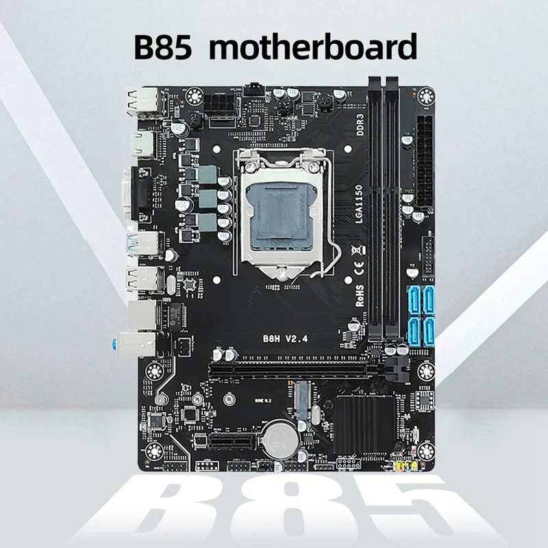 B85 Motherboard LAG 1150 DDR3 16G Placa Mae SATA3.0 USB3.0 2.0 NVME M.2 SSD Desktop Mainboard PC Computer Motherboard