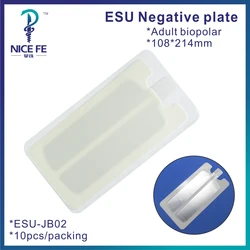 10pcs Disposable Adult biopolar 108*214mm ESU grounding negative plate electrode patch pad High Frequency Surgical
