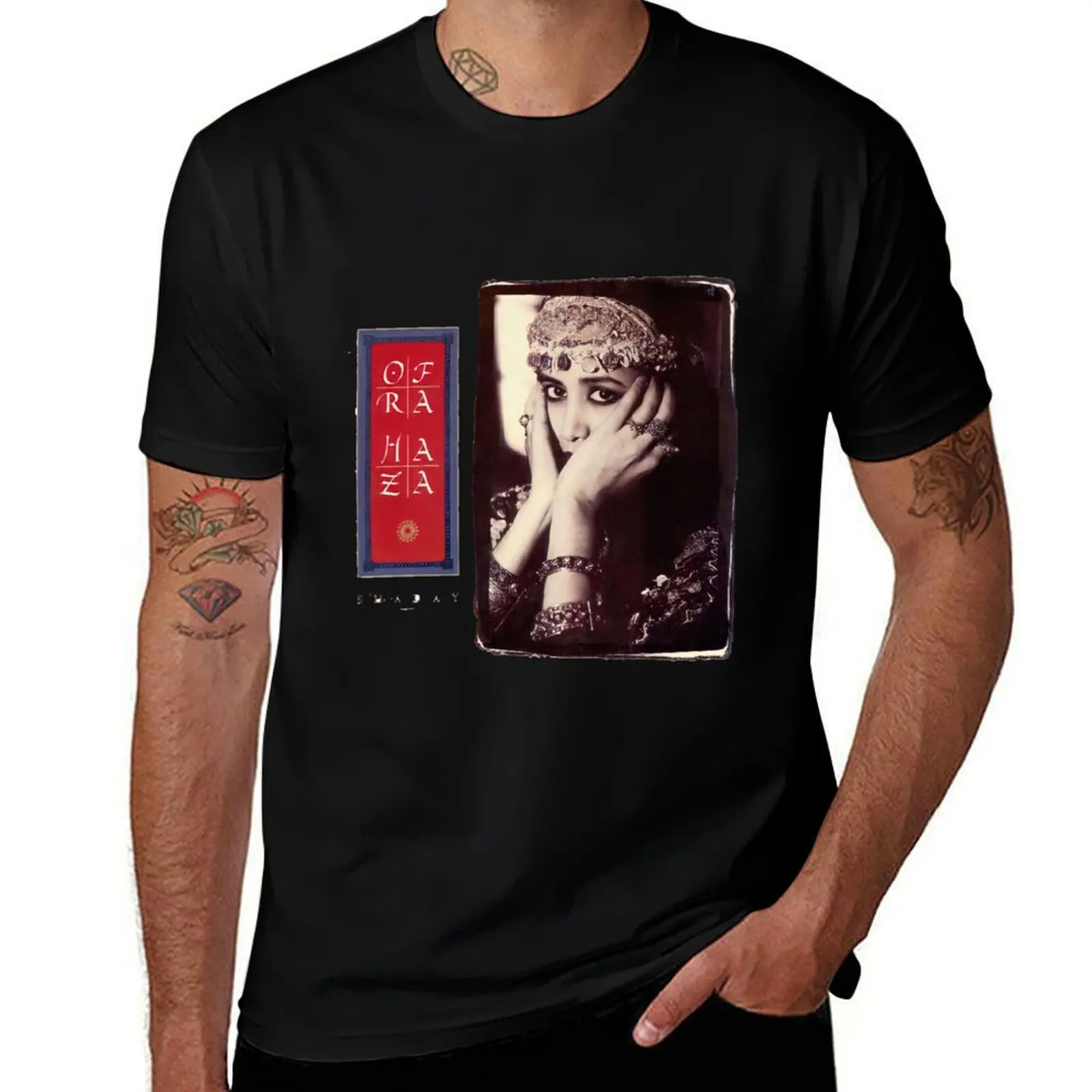 

Ofra haza shaday T-Shirt graphic tee shirt oversized cotton man t-shirts designer t shirt men