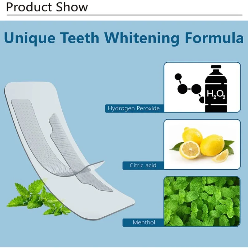 แผ่นฟอกสีฟันเพียวเรียล ไวท์ 7/14/21/22 คู่ สำหรับขจัดคราบกาแฟ ให้ผลลัพธ์ระดับมืออาชีพ ดูแลสุขภาพช่องปาก