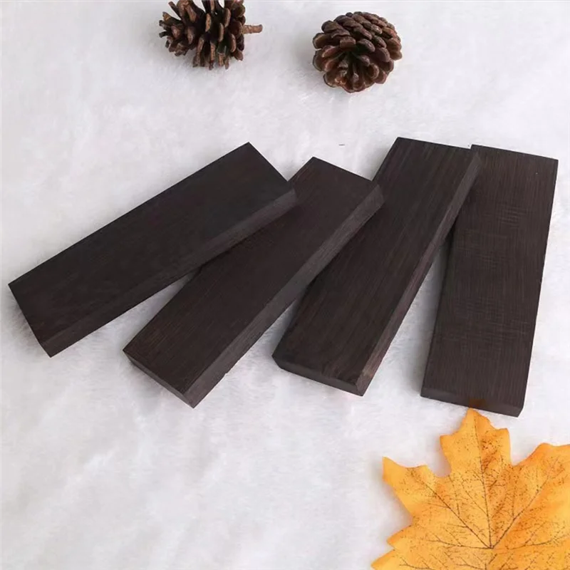 4 قطعة لم تنته خشب الأبنوس مجلس فارغ DIY بها بنفسك الغيتار اكسسوارات الغيتار الكهربائي الغيتار الموسيقى عازف الجيتار 120*40*10 مللي متر #3