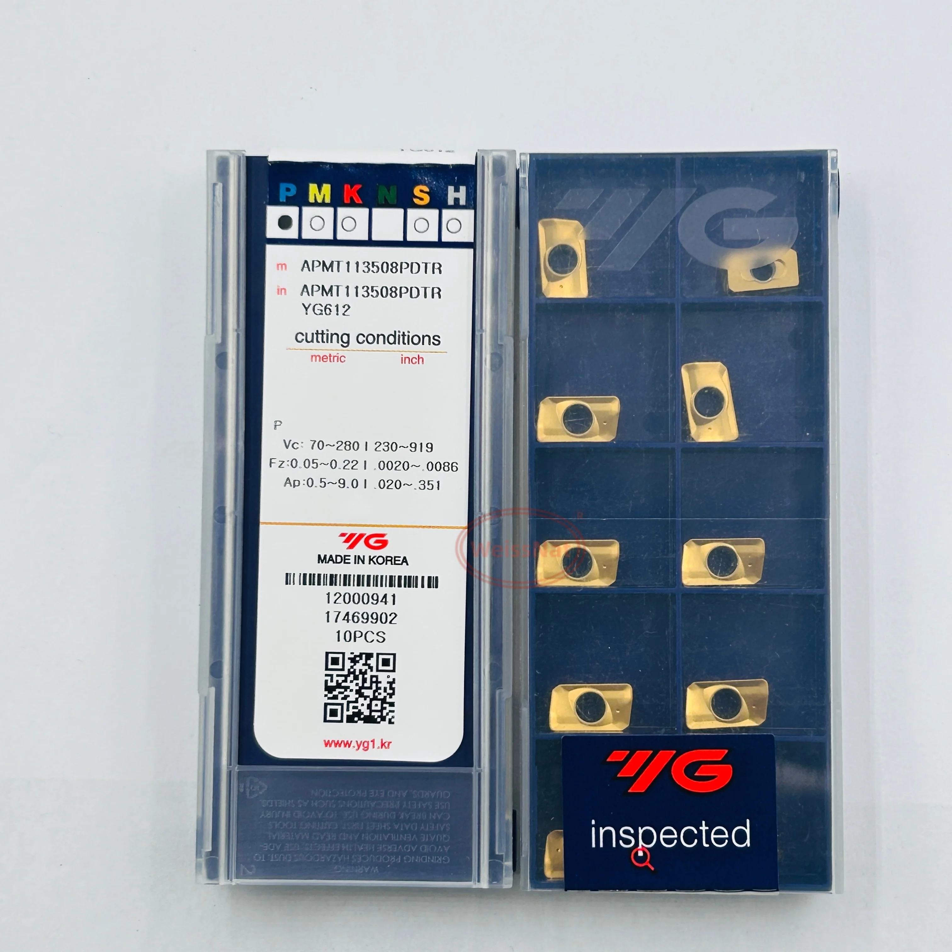 YG-1 APMT113504PDTR APMT113508PDTR APMT160408PDTR YG602 Carbide Insert APMT Inserts
