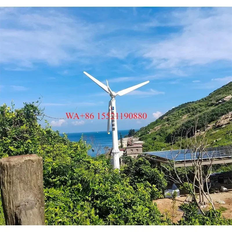 WMWMNU for 3KW Wind Generator with Real-Time Monitoring Multi-Level Security Protection Stable 220V Output for Wind Power