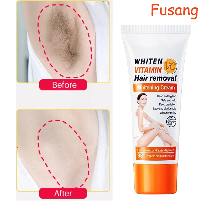 Hair Removal Cream Permanent Epilator Cream Armpit Health Painless Hair Remover Mild Depilatory Cream For Woman Men Body Care