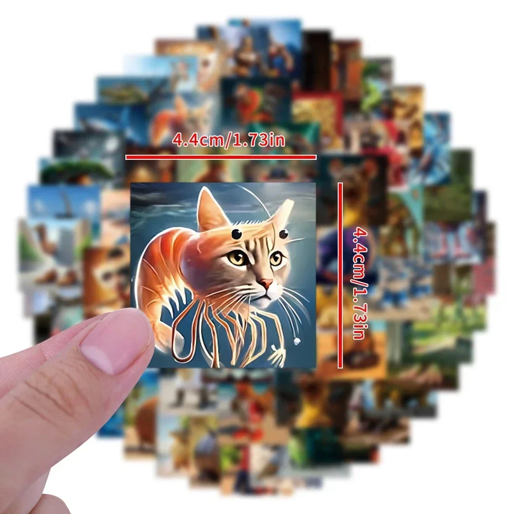 

72/80pcs Abstract Stickers TTTung Sahur Italian Brainrot Desktop Funny Decorative Waterproof Stickers For Cupboard Fridge Door
