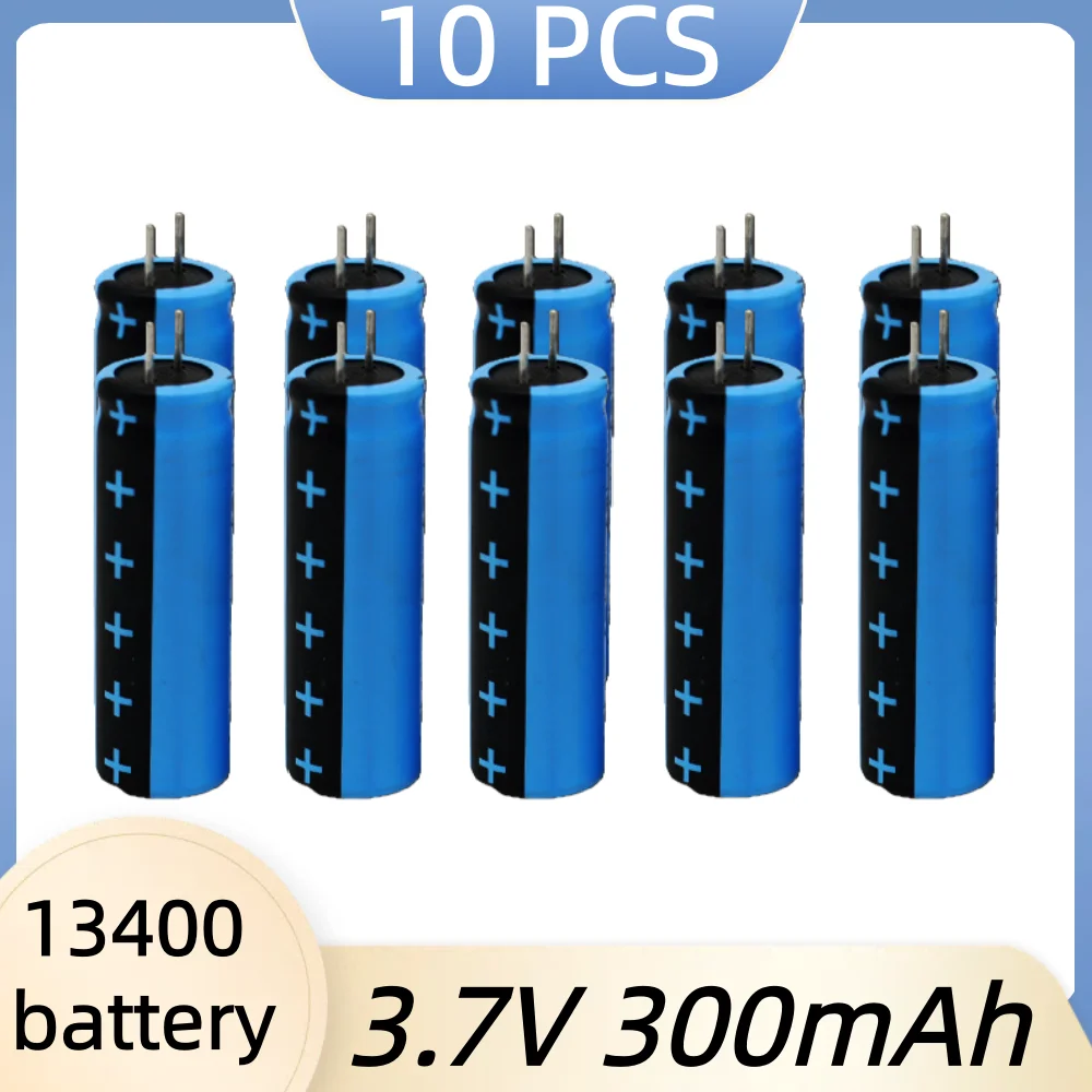 13400 مكثف بطارية ليثيوم 3.7 فولت قابلة للشحن 300 مللي أمبير لعبة التحكم عن بعد مع عمر بطارية طويل #3