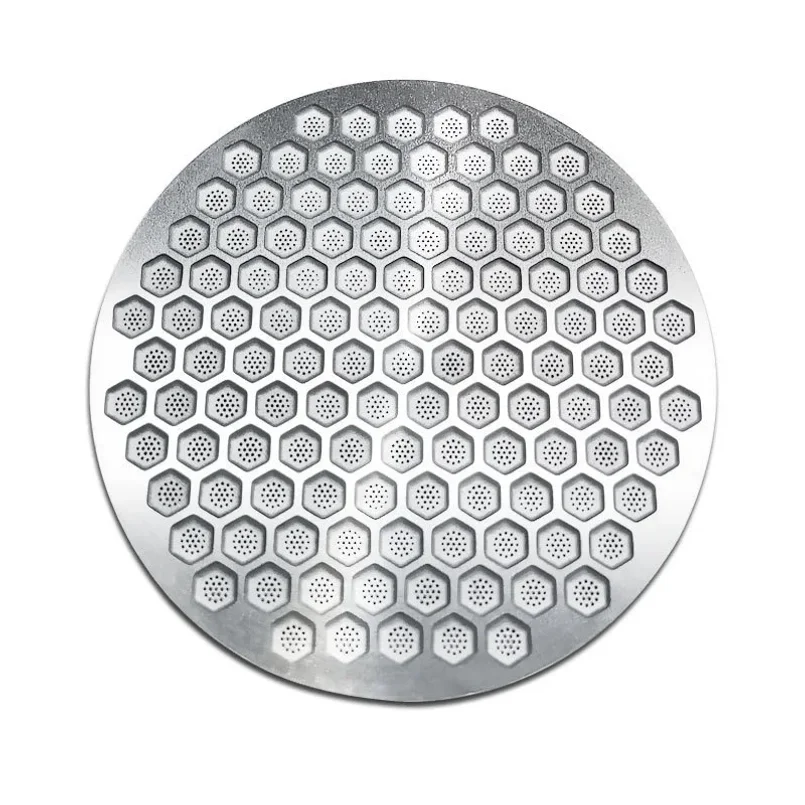 Espresso Puck Screen Coffee Filter 51mm 53mm 58mm Reusable Holder 0.8mm For 51mm 54mm 58mm Portafilter Barista Accessories