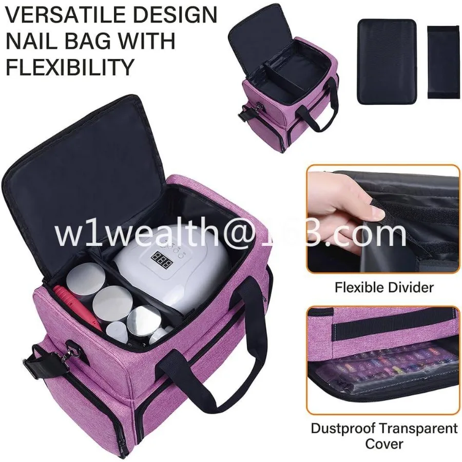 Portable multi-layer storage box for manicurists, phototherapy machine, tool box, essential goods for manicure