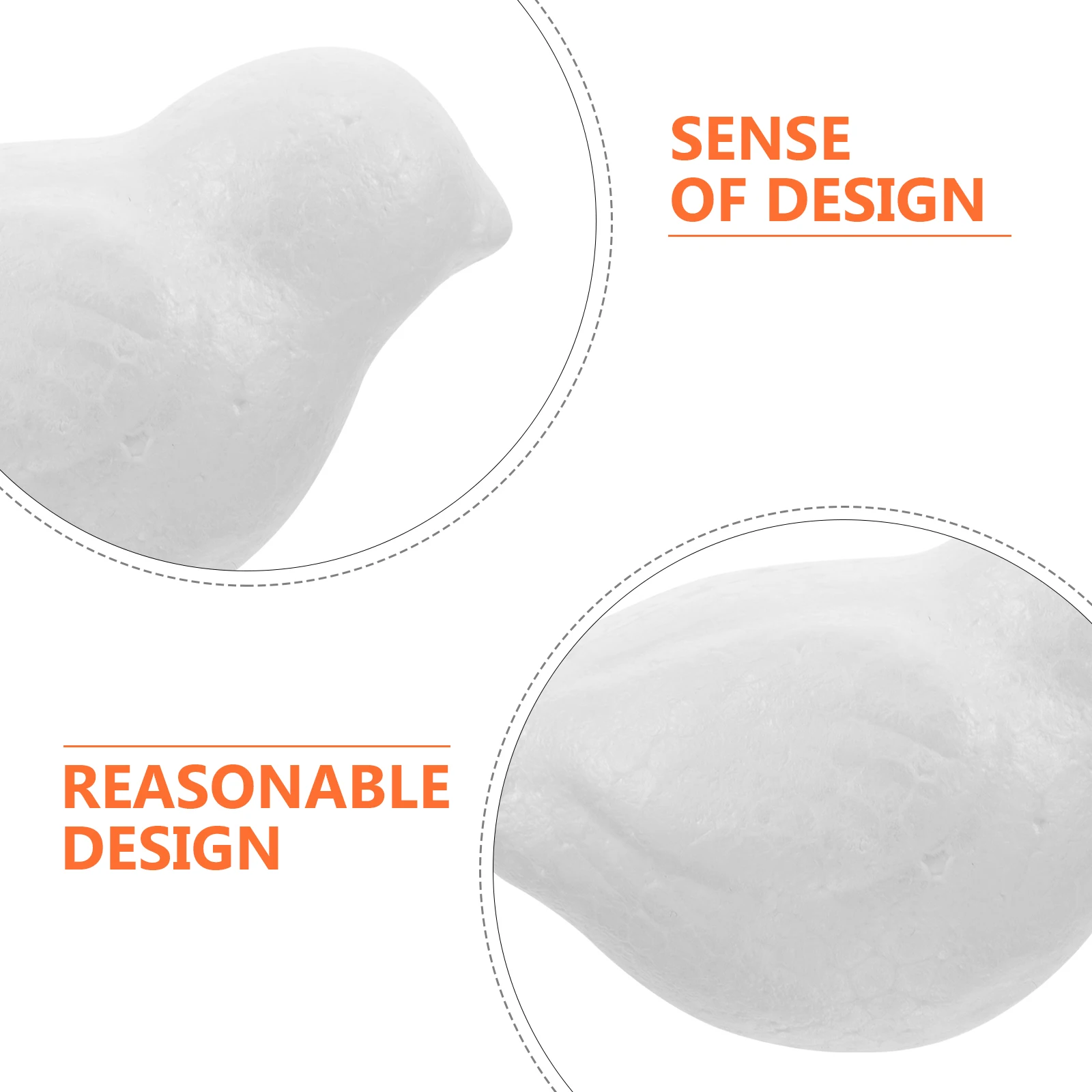 

Foam Shapes Embryo Painting Birdies DIY White Child Arts Crafts Kids 3D Skill Development Creative Thinking Problem Solving