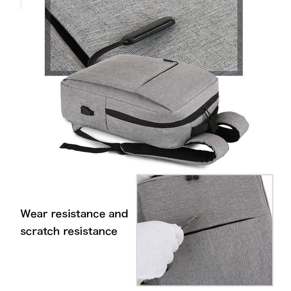 Laptop Backpack Business Backpack 14L Leisure Light-Weight High-capacity Travel Backpack With USB Port Charging