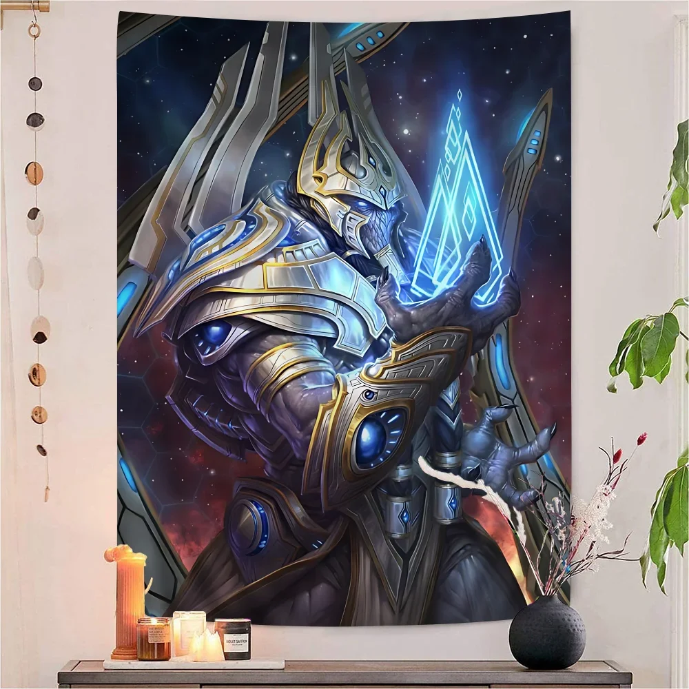 

Star Glory: Гобелен «Путешествие будущего воина» — тема космической научной фантастики, подходит для украшения дома, идеальный подарок