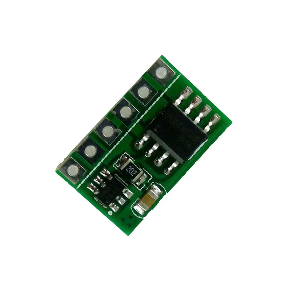 Trava de interruptor eletrônico para LED Motor Driver, Bistable Auto-Locking Trigger Board, Flip-Flop Trava Módulo, 6A, DC 3V, 3.3V, 5V