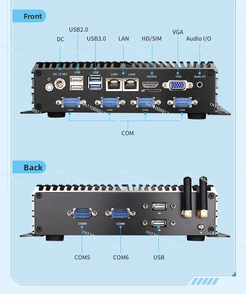 X86 Industrial Computer J1900 Intelligent Machine Self-service End Point Equipment Advertising