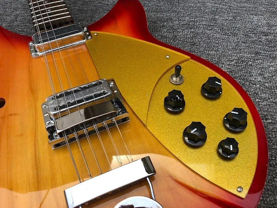 

2026 new guitars 360 12strings, Picture color ， 2-Piece Pickup ,high quality