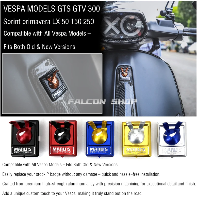 

Модификационная табличка для VESPA GTV/GTS 300, бренд P, Sprint Primavera LX 50 150 250, декоративная табличка