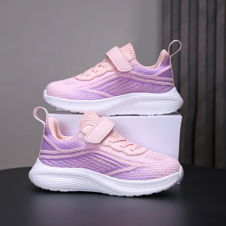 

Girls Sports Shoes Fashion Kids Running Shoes Breathable Mesh Sneakers Outdoor Casual Children Boys Sport Walking Footwear