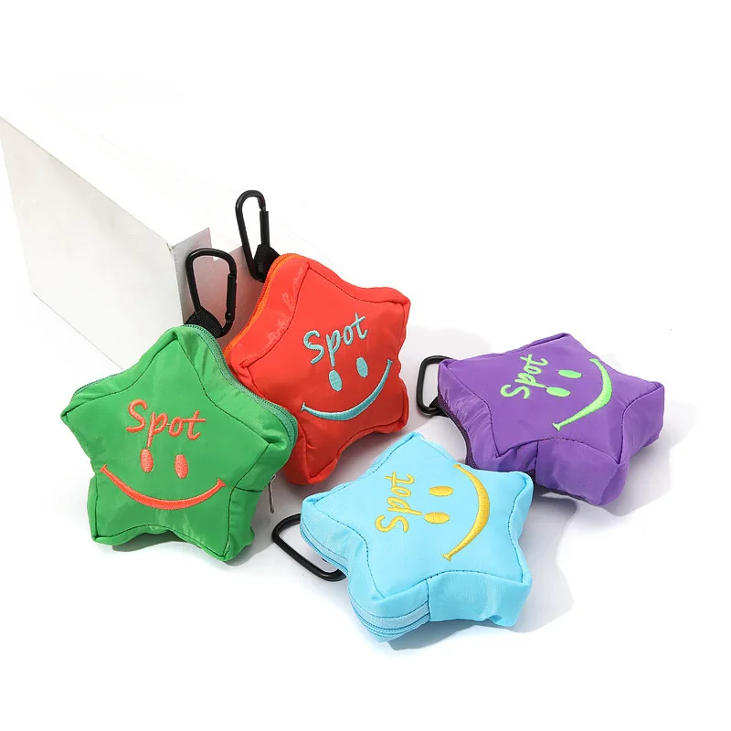 Candy Color Starfish Mini Storage Bag | New Outdoor Portable Key Earphone Coin Pouch Bag Pendant
