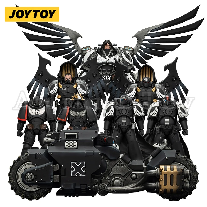 JOYTOY 1/18 Actionfigur 40K Raven Guard Figuren Anime Militärmodell