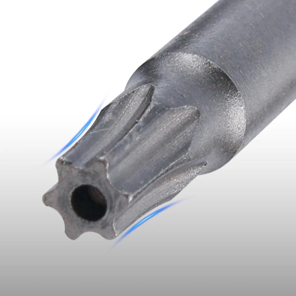 Improves Work Efficiency Screw-driving Operations 1/4 Hex Shank Bits 11pcs Screwdriver Set Magnetic Feature Silver Color