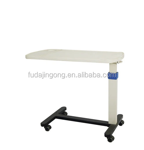 حار بيع مستشفى ارتفاع قابل للتعديل فوق طاولة طعام السرير للمريض #4