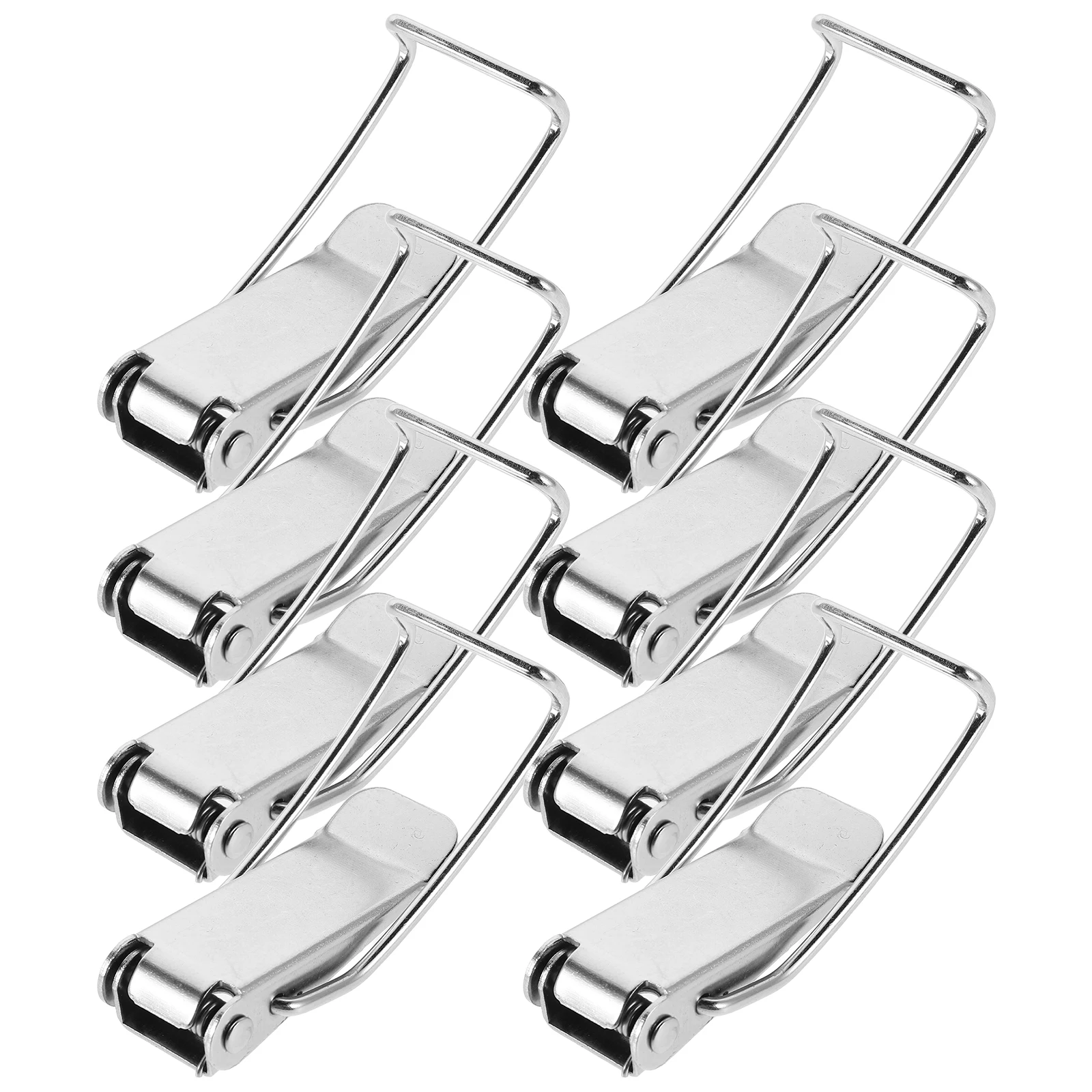 

8 Pcs Sealing Barrel Buckle Duckbilled Hasp Clasp Latch Sealed Bucket for Containers Pot Cover