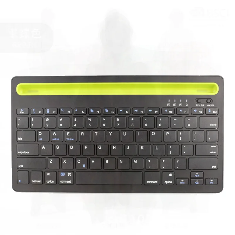 

Двухканальная беспроводная Bluetooth-клавиатура и мышь с перезаряжаемыми ножками для фаблета, слотом для карты с отключением звука — эргономичный дизайн