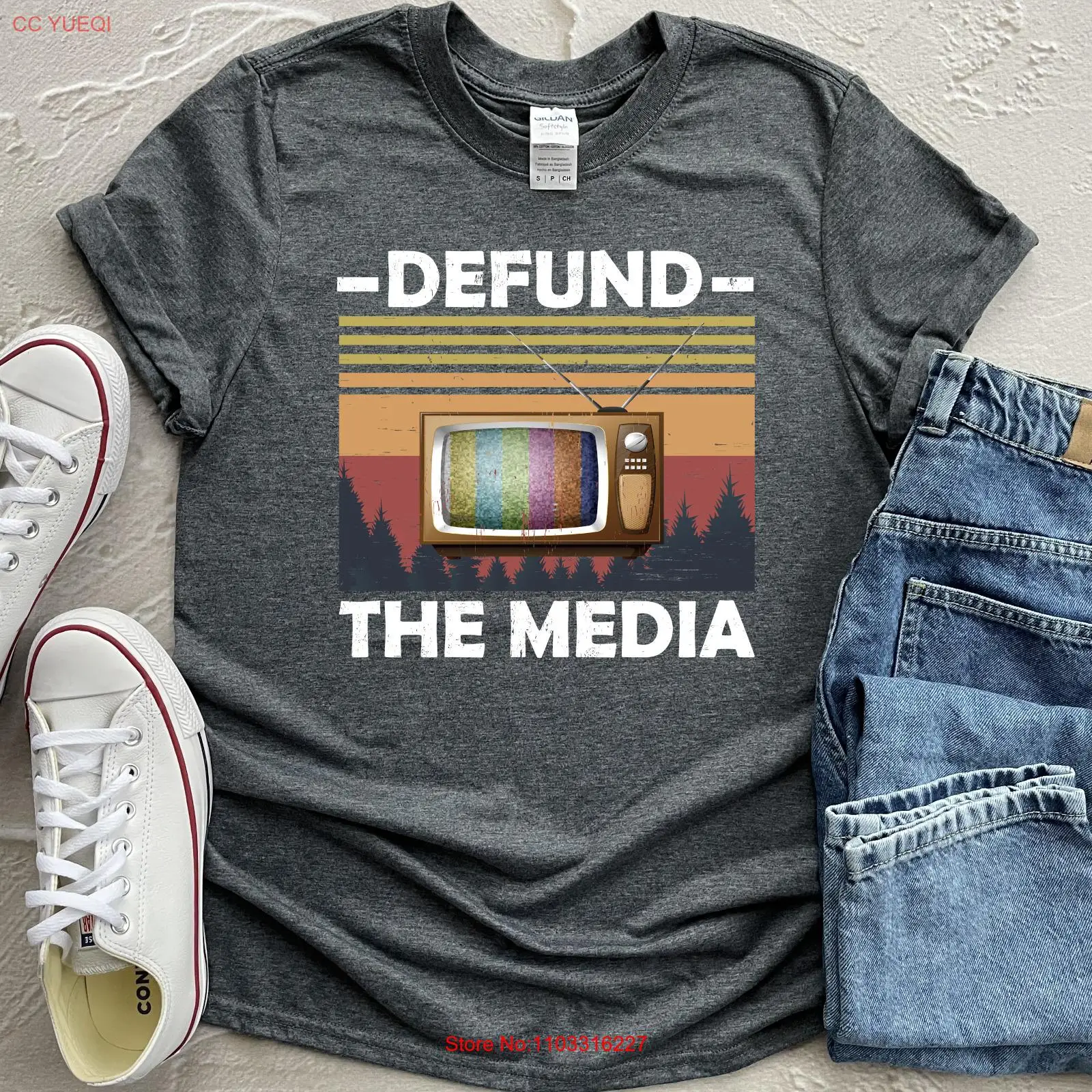 Забавная Винтажная футболка унисекс из фильма «СМИ»