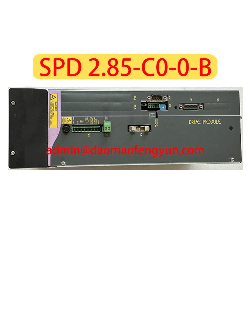 

SPD 2.85-C0-0-B Used Servo Drives Spindle Drives SPD 2.85 C0 0 B，Fast shipping