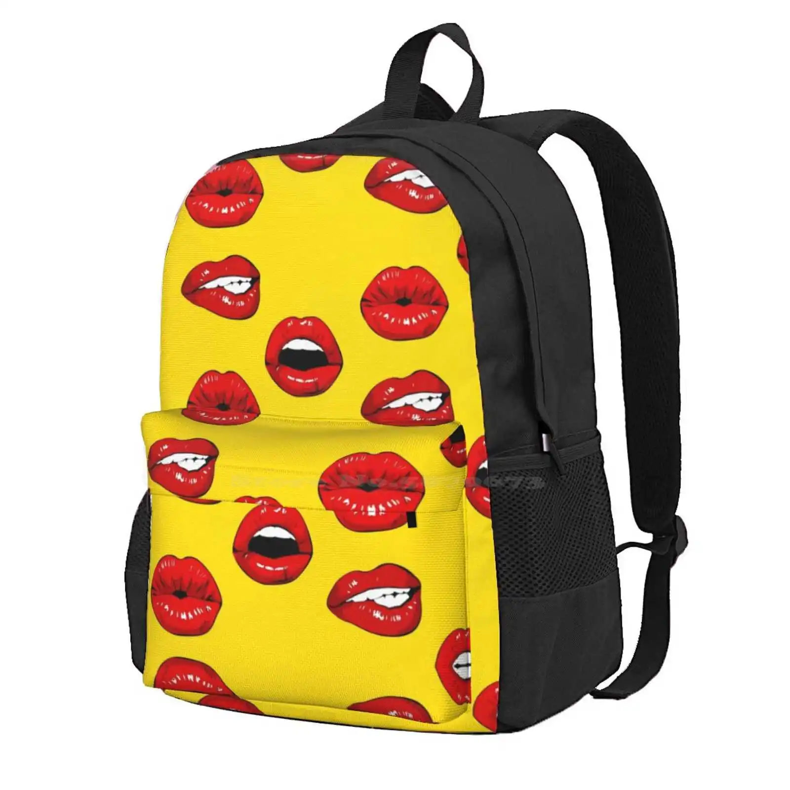 Lips Stickers 3 Pack Sticker Pack Hot Sale Schoolbag Backpack Fashion Bags Pop Art Wow Roylichtenstein Sexy Female Women Love