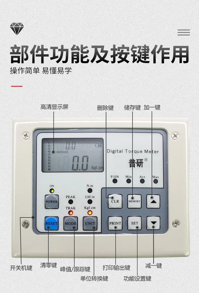 General Research Bottle Cap Torque Tester   Torque Meter Lipstick Bottle Cap  Calibration Instrument