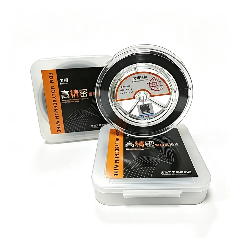High-Efficiency Wire Cutting Pointed Molybdenum Wire 0.18/X Type 2000m Suitable for Electric Discharge Wire Cutting Machine