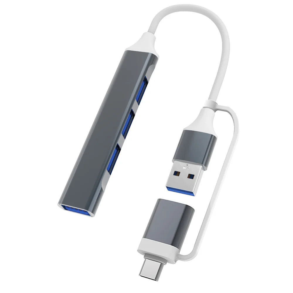 USB-концентратор, 4 порта USB Type-C, USB 3,0, OTG