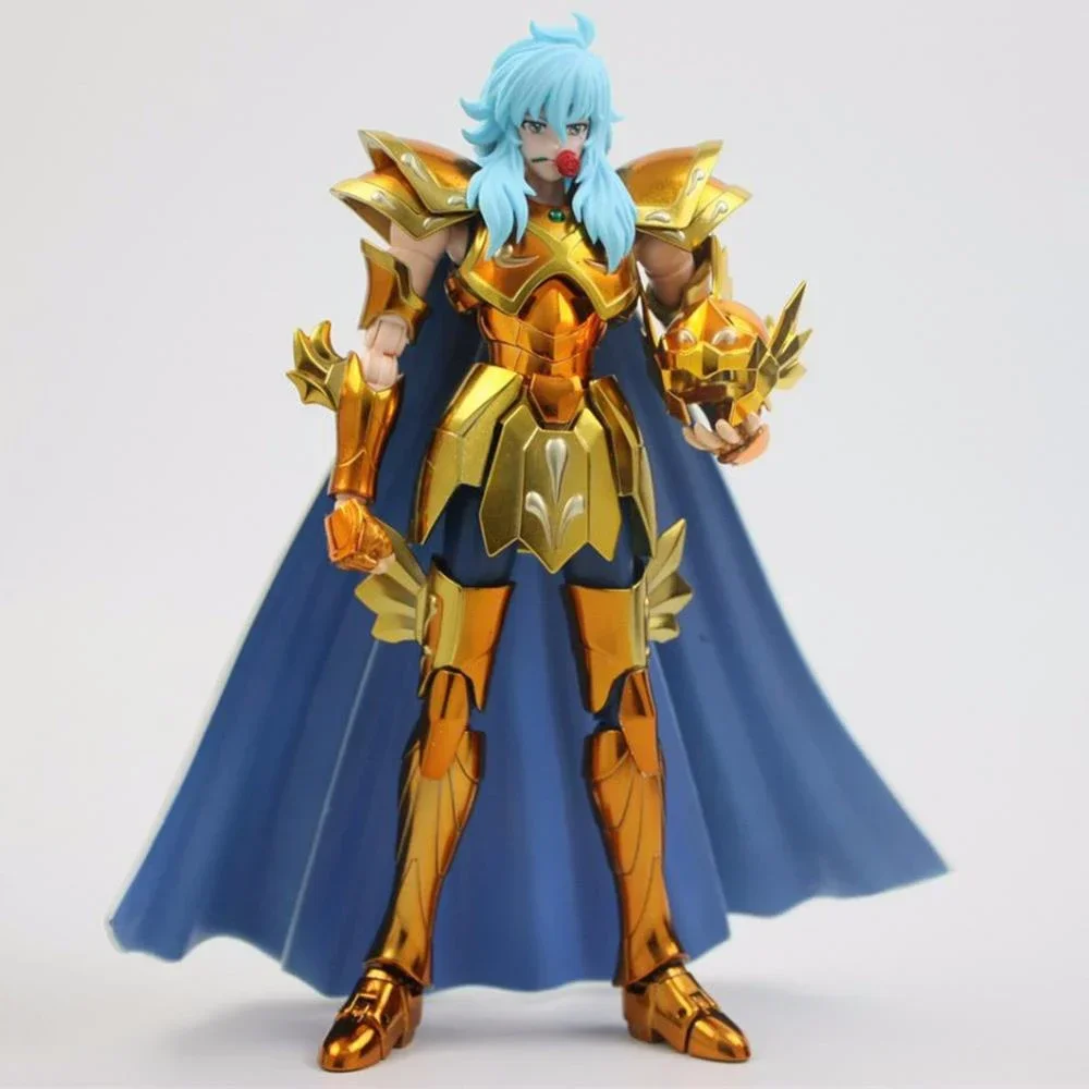 W magazynie Metal Club/MC Saint Seiya Myth Cloth EX Aries Mu/Pisces/Taurus/Aquarius Camus Knights of the Zodiac Anime Action Figure