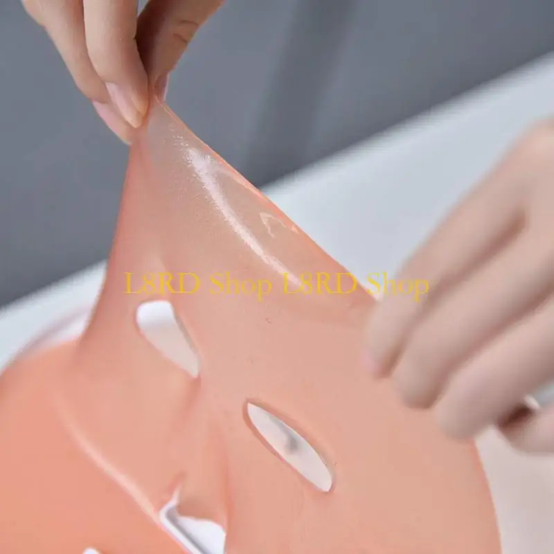 L8RD 5PCS DIY na maskę twarzy Taca Tray Tray Transparent Pvc Fruit Waveble Błotwa pielęgnacja skóry Salon Salon narzędzie do