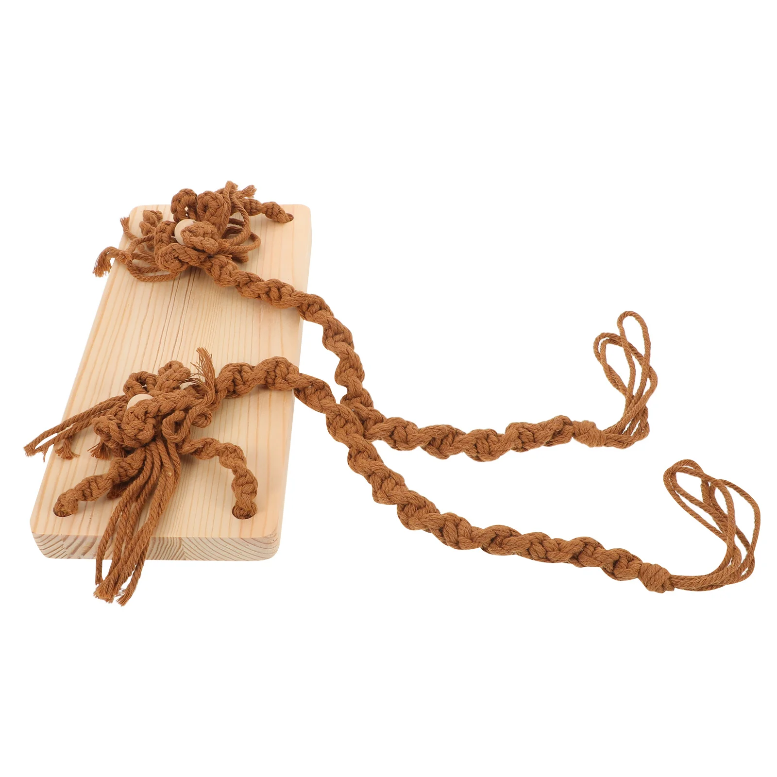 

Wooden Swing for Newborns Photo Shoot Prop Infant Baby Seat Indoor Outdoor Photography Accessory Natural Finish Rounded Edges