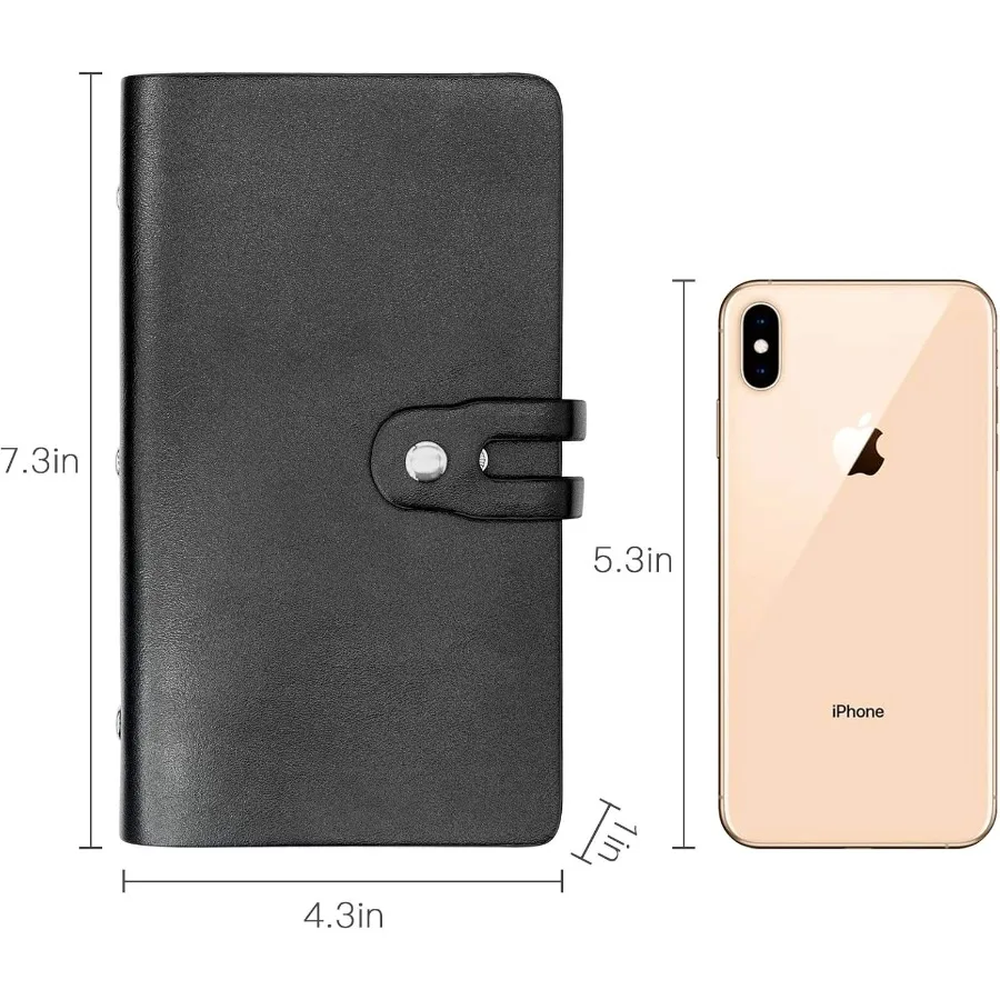 حامل بطاقات الائتمان RFID منظم بطاقات العمل مع 96 فتحة بطاقة الائتمان لحماية بطاقات الائتمان الخاصة بك المختلفة #4