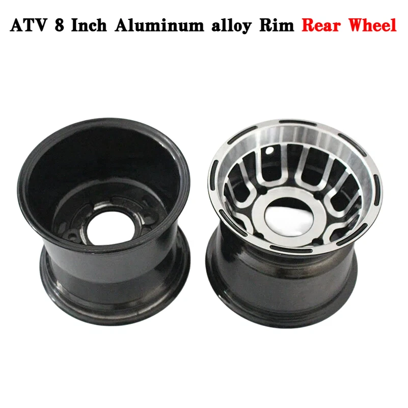 

8" hub ATV Aluminum Alloy Wheel Rim for 125cc 150cc Quad UTV Go Karts Golf Cart