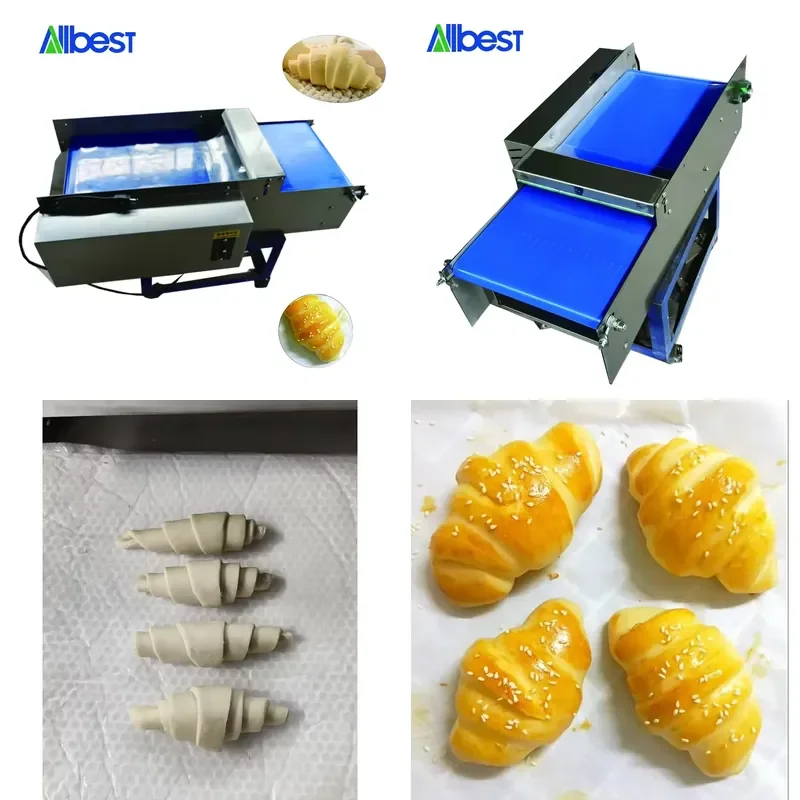 

SFW Certificate Full Automatic Croissant Making Machine Bread Machine Rolling Machine
