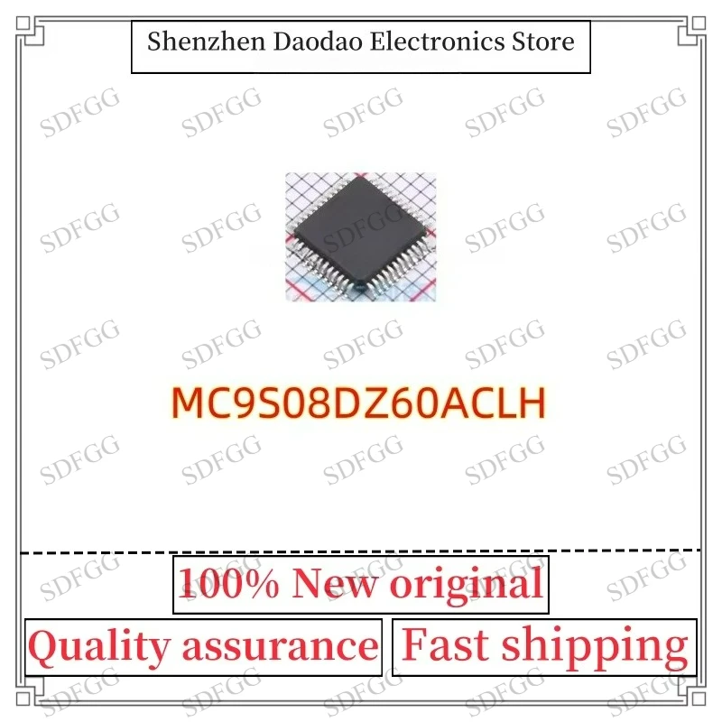 MC9S08DZ60ACLF MC9S08DZ60 ACLF LQFP-48 Microcontroller Chip IC New Original