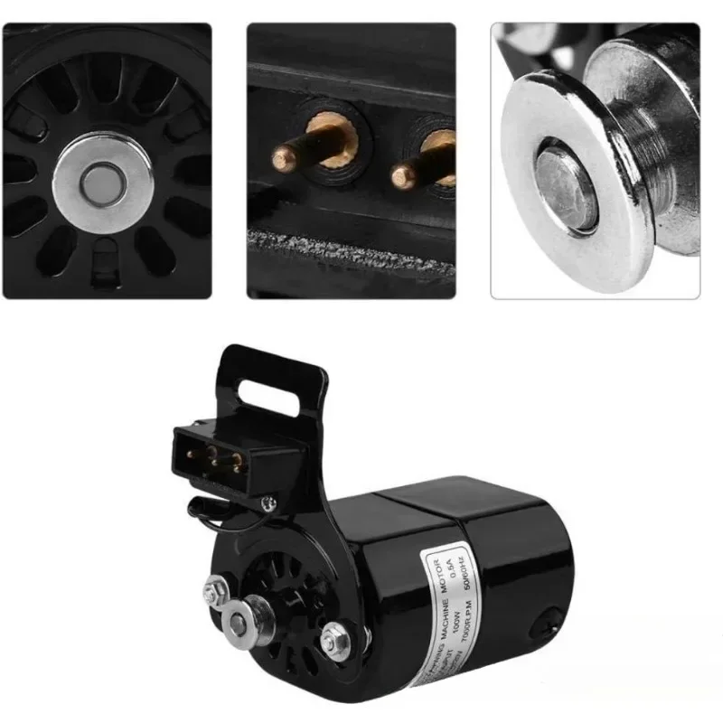 Sewing Machine Small Motor Sewing Machine Motor 220V100W 120W 150W 180W Energy-saving Silent Wire Copper Core