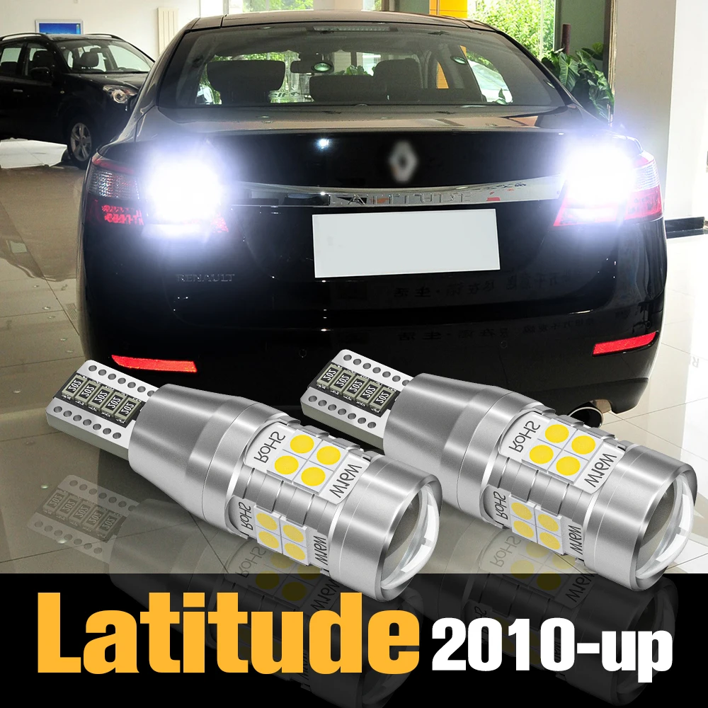 

2pcs Canbus LED Reverse Light Backup Lamp Accessories For Renault Latitude 2010 2011 2012 2013