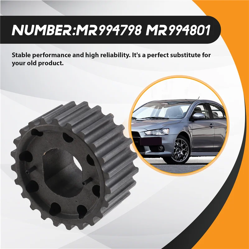 

AB96-MR994798 Crankshaft Gear Drive Sprocket Sensing Blade MR994801 For 2000-2011 For Mitsubishi Lancer Colt CS1A CS2A CS3A CJ1A