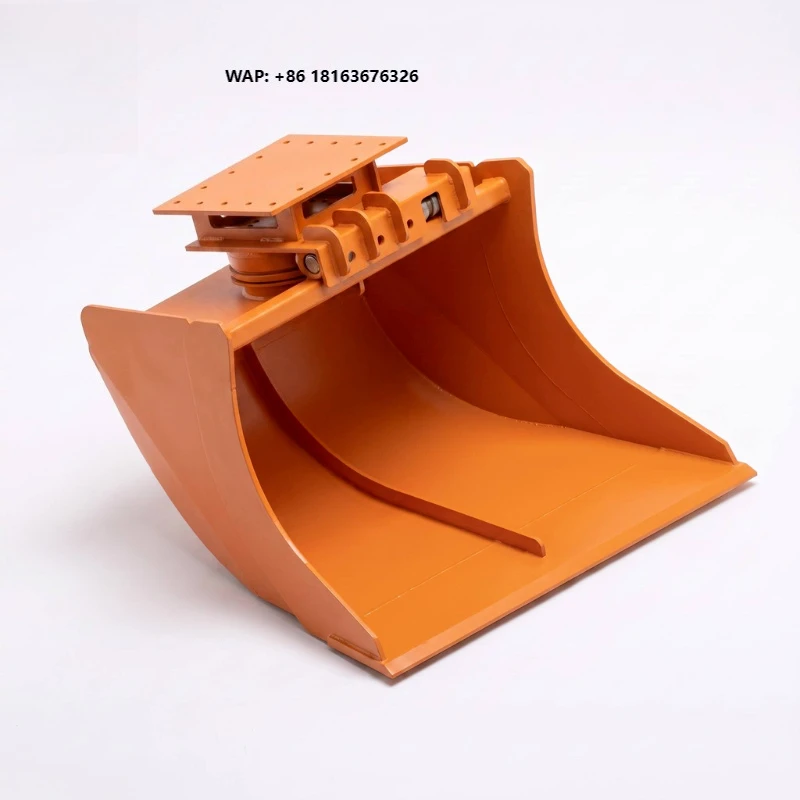 English Market Popular Rotary Excavator Bucket 360 Degree Rotating Bucket Attachment CE  for 13-20 Ton Excavator China Factory