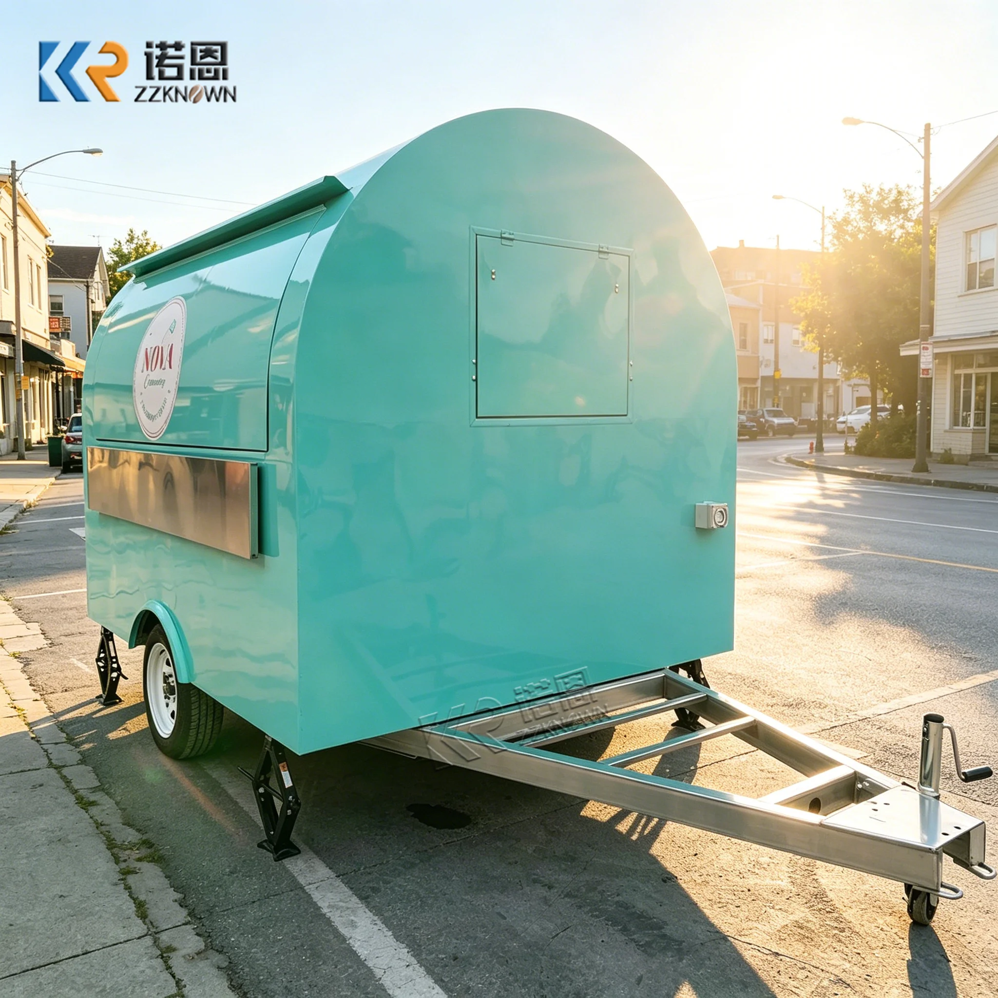 

Luxury Brioche & Toast Concession Cart Mobile Kitchen Truck Fully Equipped Food Truck Mini Food Cat Ice Cream Cart For Sale