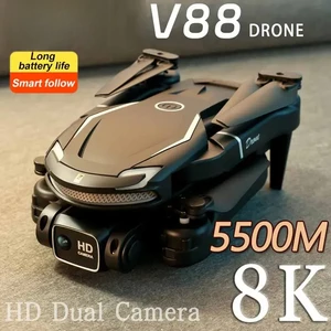 GISAAV V88 DRONE 8K 5G GPS PROFESSIONAL HD Air Photography Remote Control HD Double Camera Quadcopter UAV 8 Main Sales Drones with GPS - №5