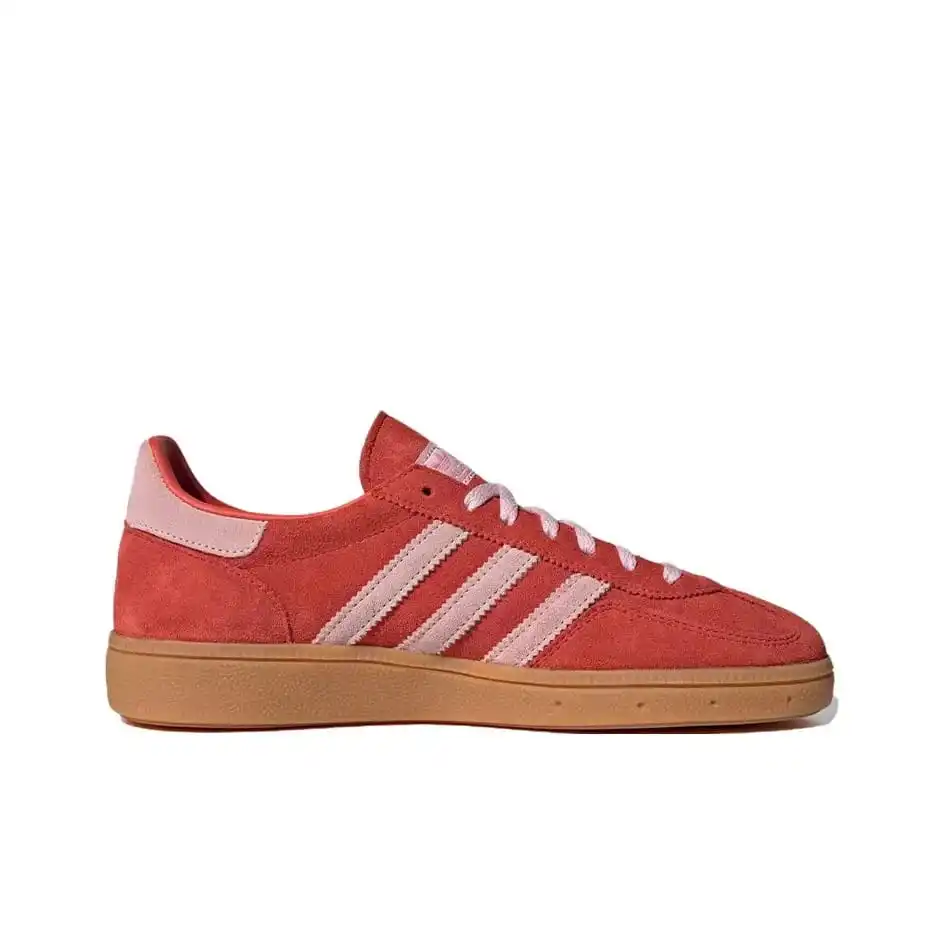 Adidas Originals HANDBALL SPEZIAL Suede Comfortable And Simple Low-Top Sneakers Women's Orange IE5894