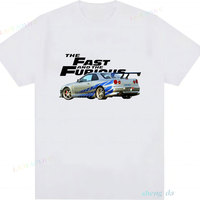 Ropa Hombre Pure Cotton Tshirt Fast and Furious Stree Car Cool Classic Movie Racing American Retro T-shirt Hipster Y2K Clothes