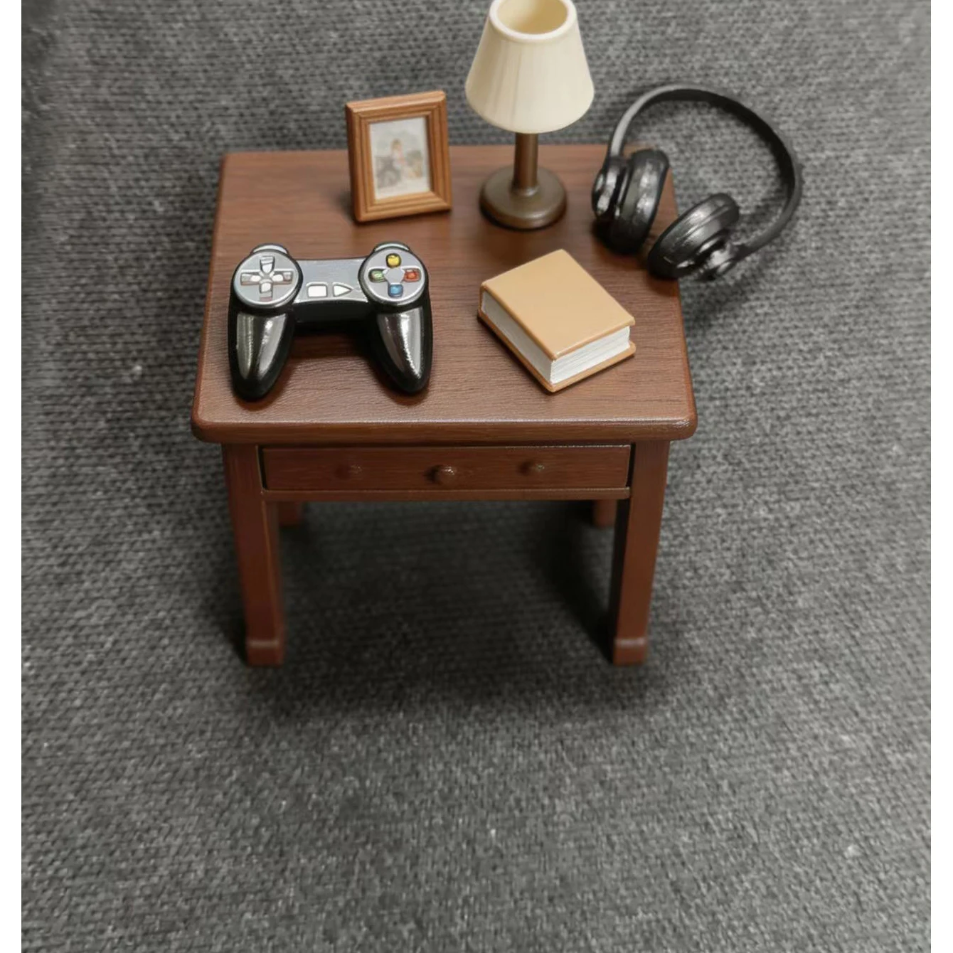 

2 шт. миниатюрные контроллеры для игровой консоли, аксессуар для кукольного домика, элемент ретро-электронного спорта, декоративная деталь для мини-сцен